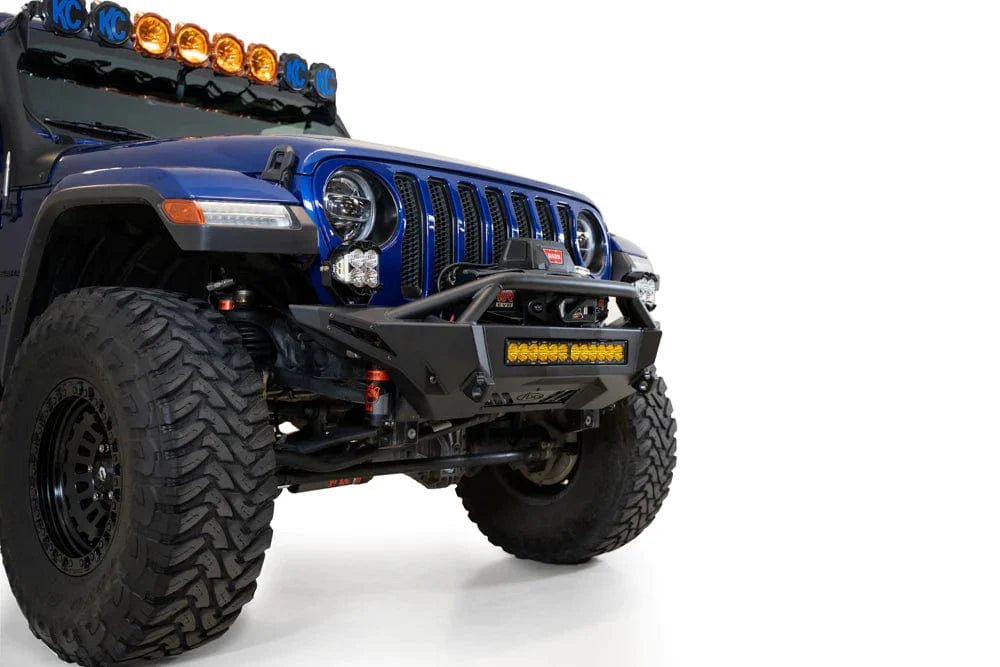 ADD F960272110103 2018 - 2023 Jeep Wrangler JL Stealth Fighter Front Bumper - Rugged Truck Gear