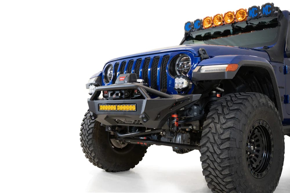 ADD F960272110103 2018 - 2023 Jeep Wrangler JL Stealth Fighter Front Bumper - Rugged Truck Gear