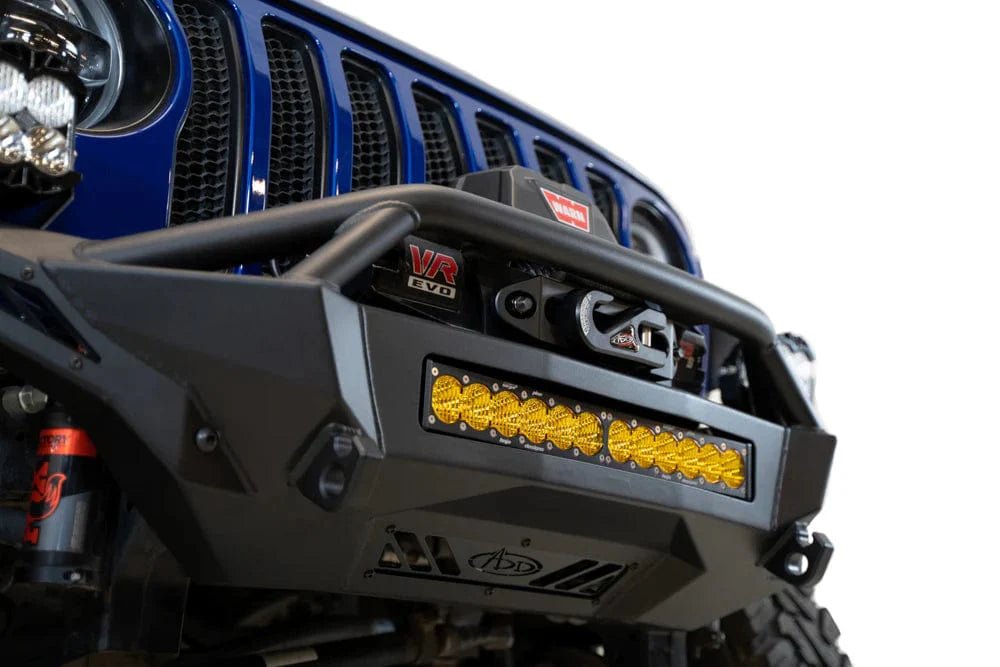 ADD F960272110103 2018 - 2023 Jeep Wrangler JL Stealth Fighter Front Bumper - Rugged Truck Gear