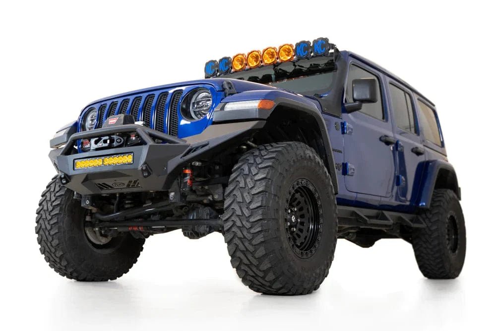 ADD F960292110103 2018 - 2023 Jeep Wrangler JL Stealth Fighter Front Bumper - Rugged Truck Gear