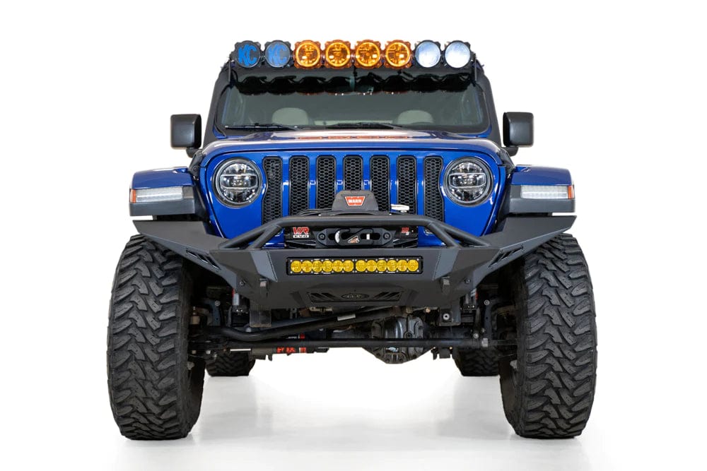 ADD F960292110103 2018 - 2023 Jeep Wrangler JL Stealth Fighter Front Bumper - Rugged Truck Gear