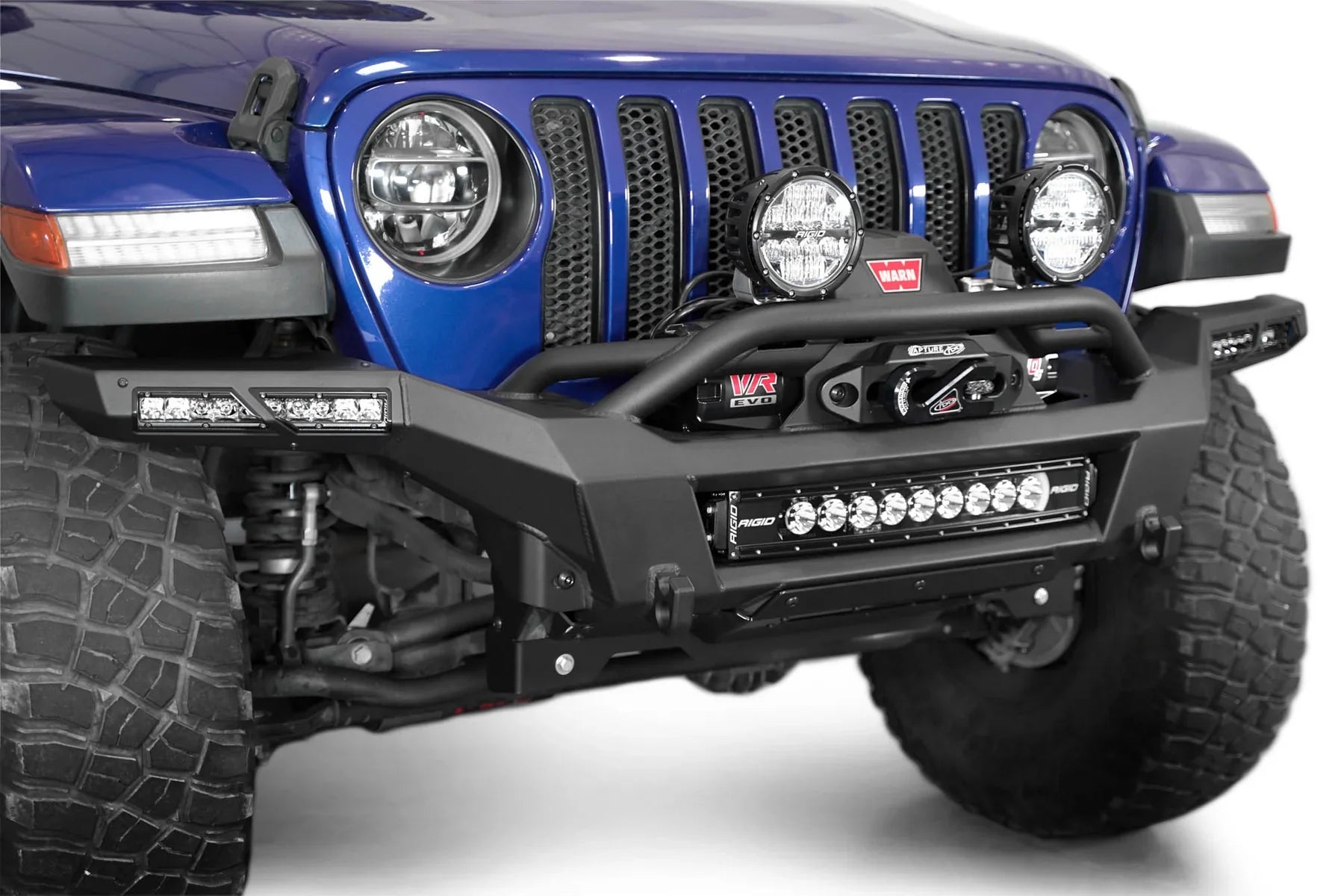 ADD F980335070103 2020 - 2024 Jeep Gladiator JT Phantom Winch Front Bumper - Rugged Truck Gear
