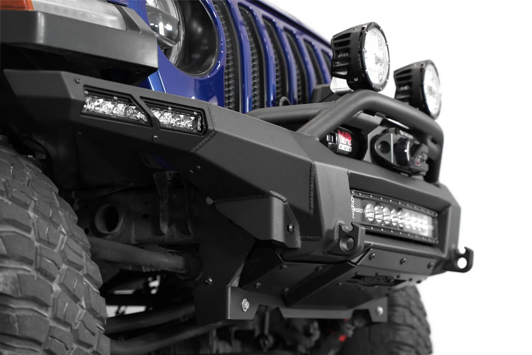 ADD F980335070103 2020 - 2024 Jeep Gladiator JT Phantom Winch Front Bumper - Rugged Truck Gear
