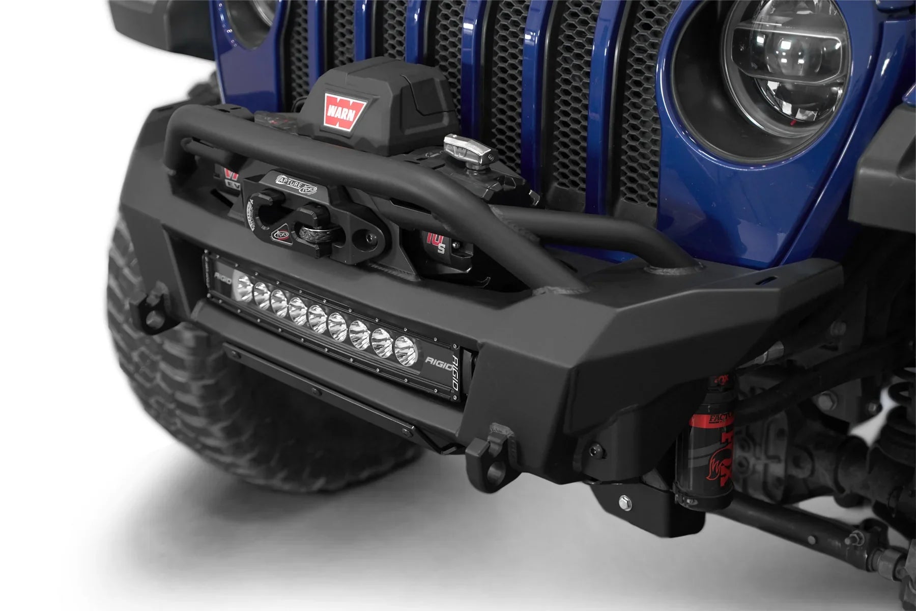 ADD F980393070103 2020 - 2024 Jeep Gladiator JT Phantom Winch Stubby Front Bumper - Rugged Truck Gear