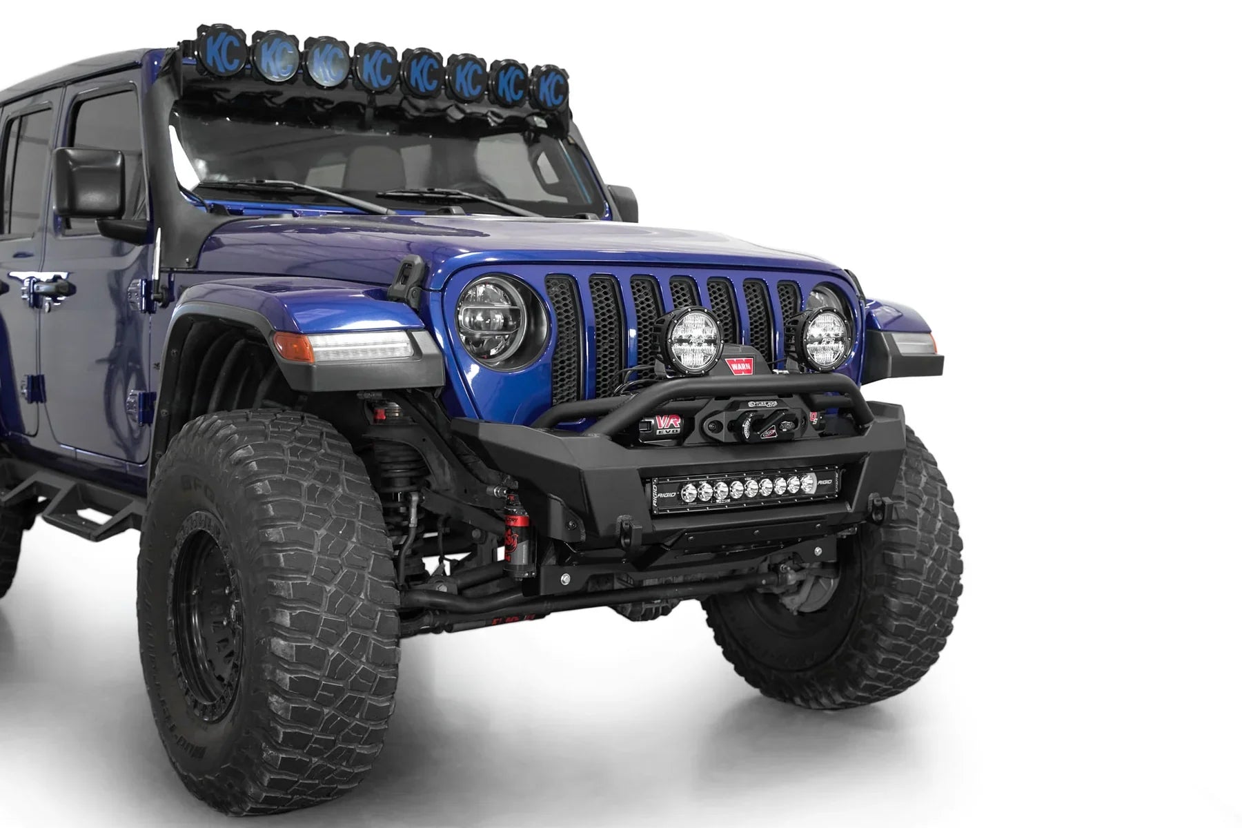 ADD F980393070103 2020 - 2024 Jeep Gladiator JT Phantom Winch Stubby Front Bumper - Rugged Truck Gear