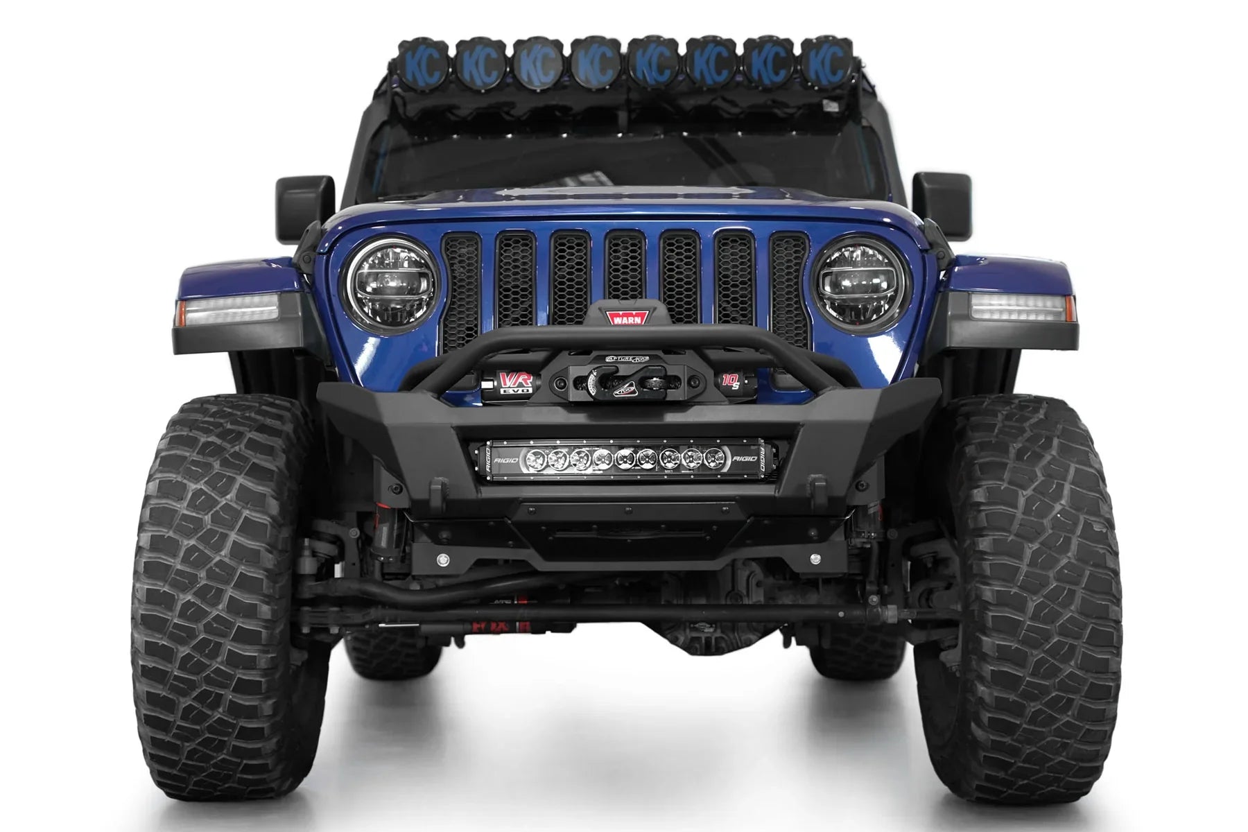 ADD F980393070103 2020 - 2024 Jeep Gladiator JT Phantom Winch Stubby Front Bumper - Rugged Truck Gear