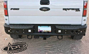 ADD R012231280103 2010-2014 Ford F150 Raptor Venom Rear Bumper-BumperStock