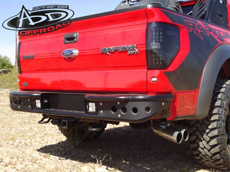 ADD R012231280103 2010 - 2014 Ford Raptor Venom Rear Bumper - Rugged Truck Gear