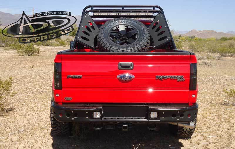 ADD R012231280103 2010 - 2014 Ford Raptor Venom Rear Bumper - Rugged Truck Gear