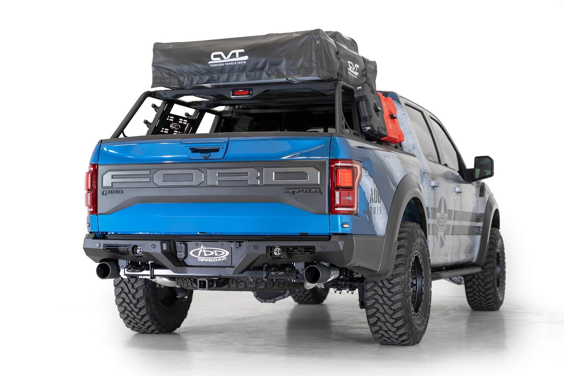 ADD R110011370103 2017 - 2020 Ford Raptor Bomber Rear Bumper - Rugged Truck Gear