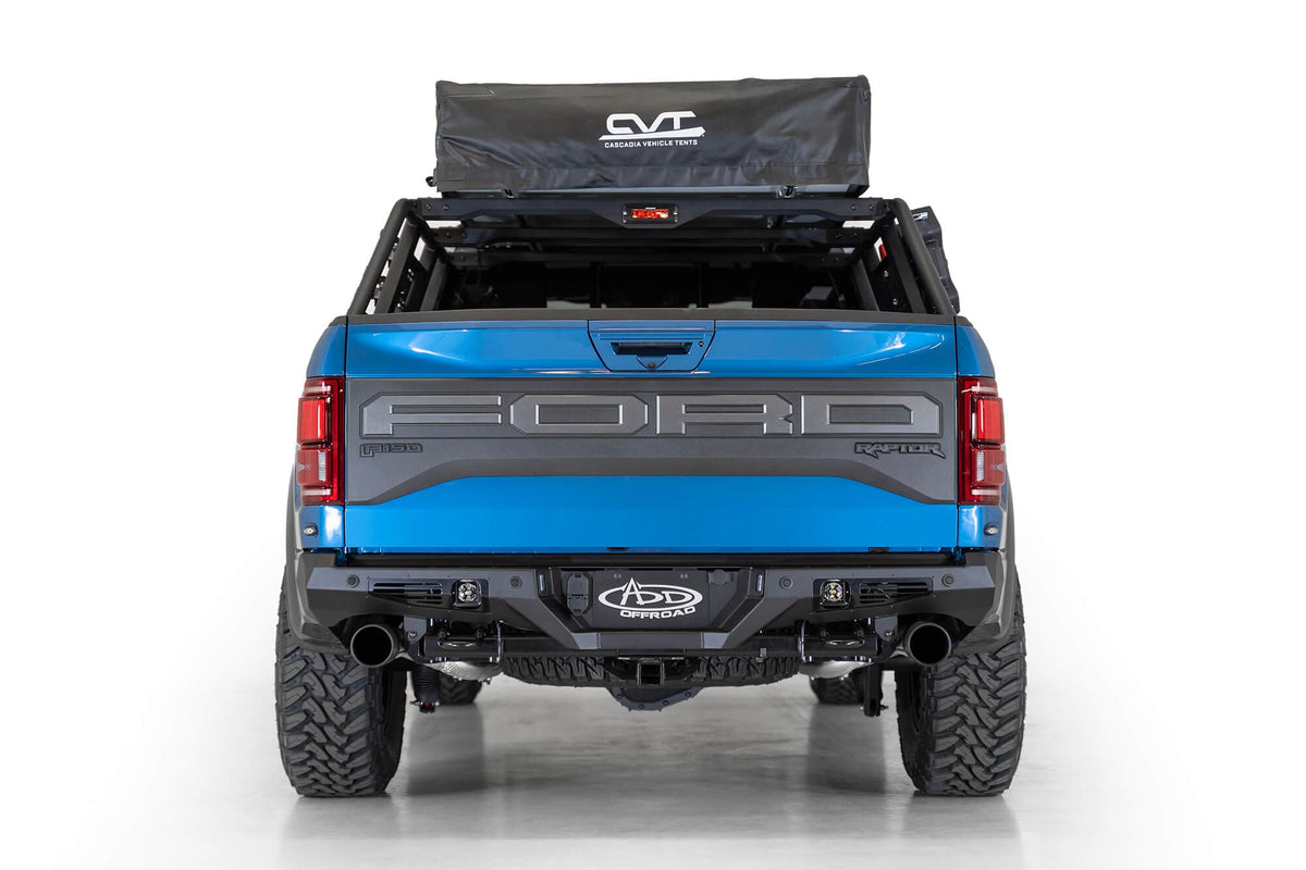 ADD R110011370103 2017 - 2020 Ford Raptor Bomber Rear Bumper - Rugged Truck Gear