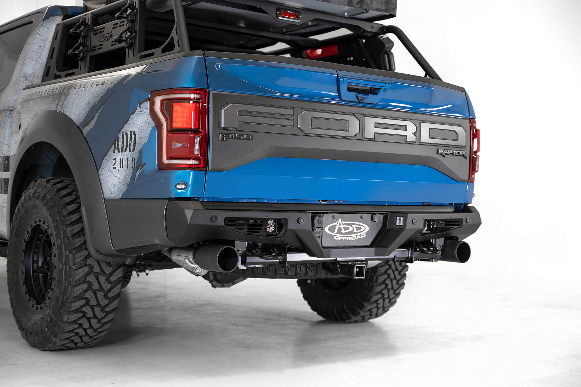 ADD R110011370103 2017 - 2020 Ford Raptor Bomber Rear Bumper - Rugged Truck Gear