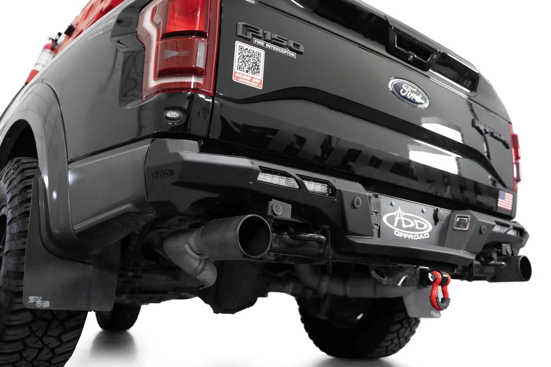 ADD R110191190103 2017 - 2020 Ford F150 Raptor Phantom Rear Bumper - Rugged Truck Gear