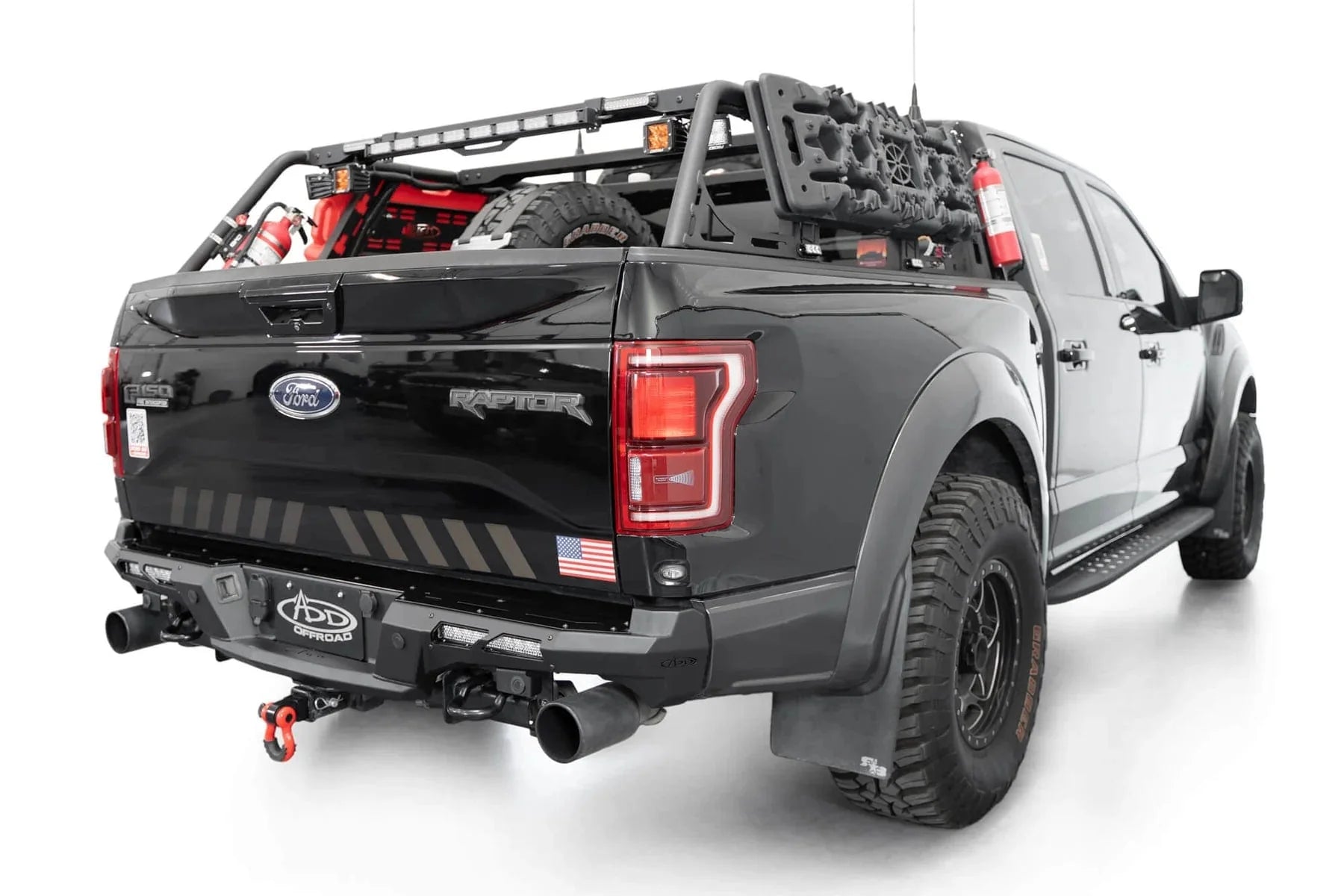 ADD R110191190103 2017 - 2020 Ford F150 Raptor Phantom Rear Bumper - Rugged Truck Gear