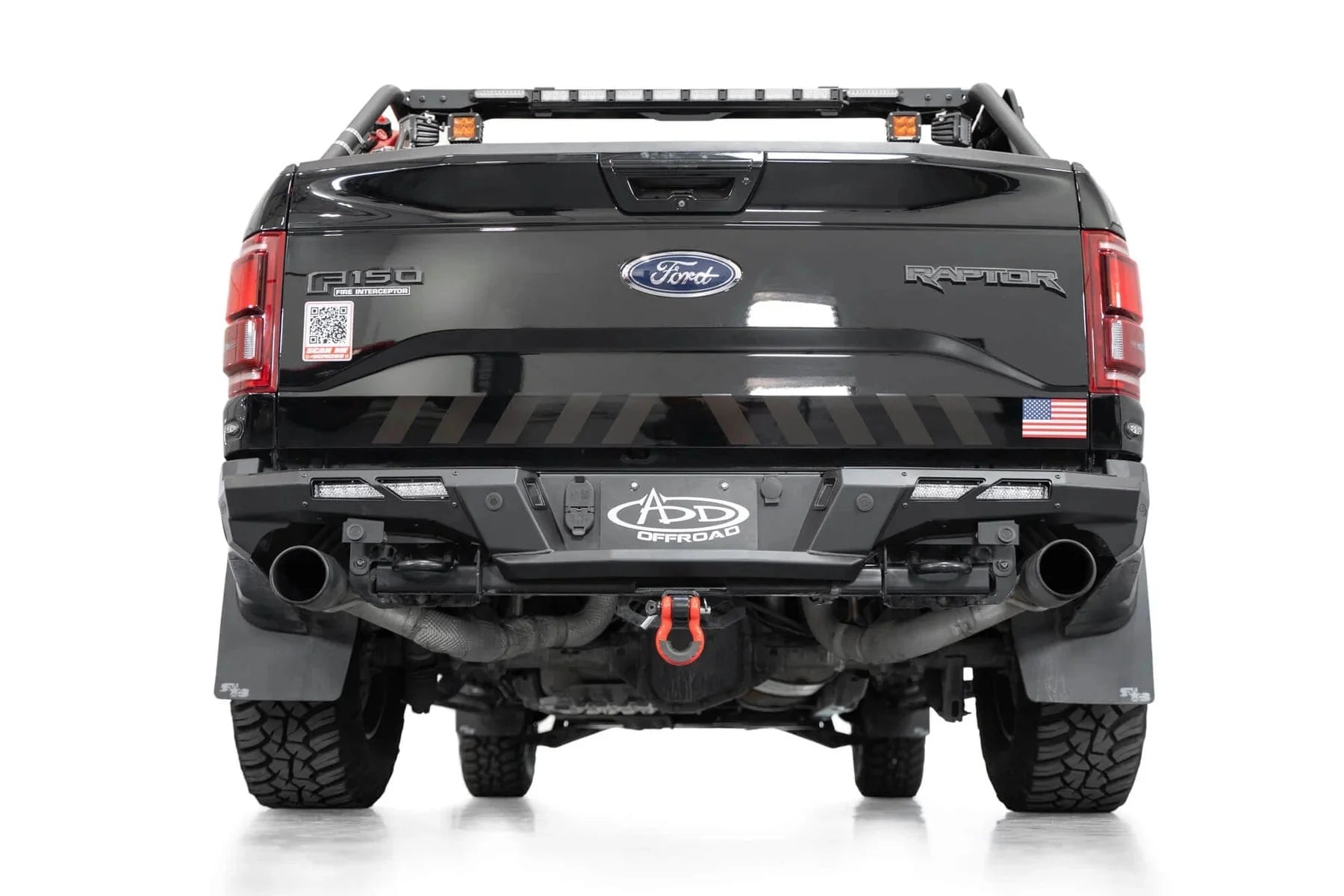 ADD R110191190103 2017 - 2020 Ford F150 Raptor Phantom Rear Bumper - Rugged Truck Gear