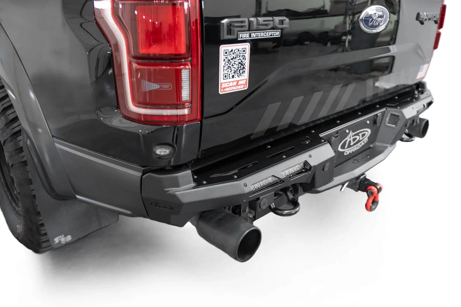 ADD R110191190103 2017 - 2020 Ford F150 Raptor Phantom Rear Bumper - Rugged Truck Gear