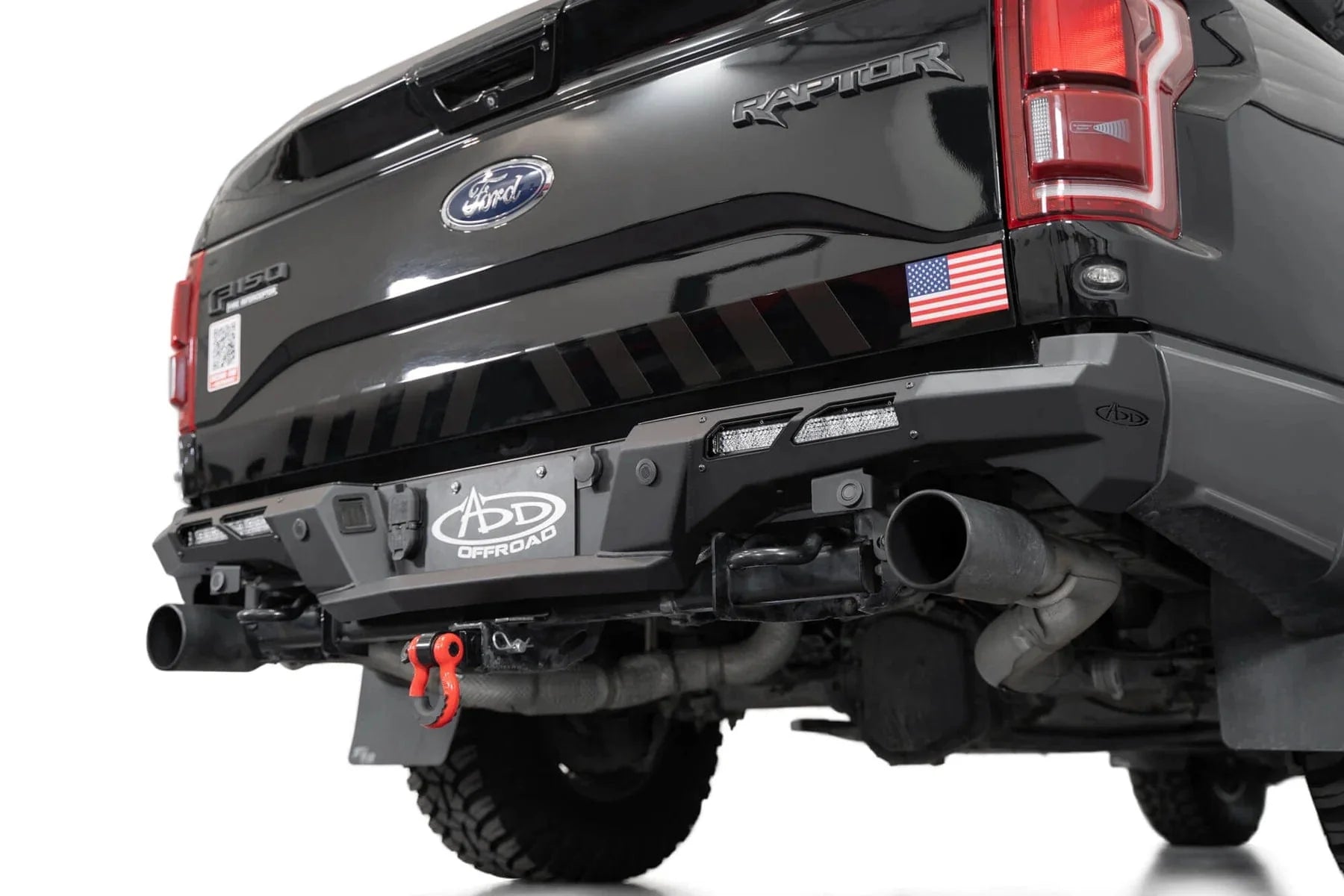 ADD R110191190103 2017 - 2020 Ford F150 Raptor Phantom Rear Bumper - Rugged Truck Gear