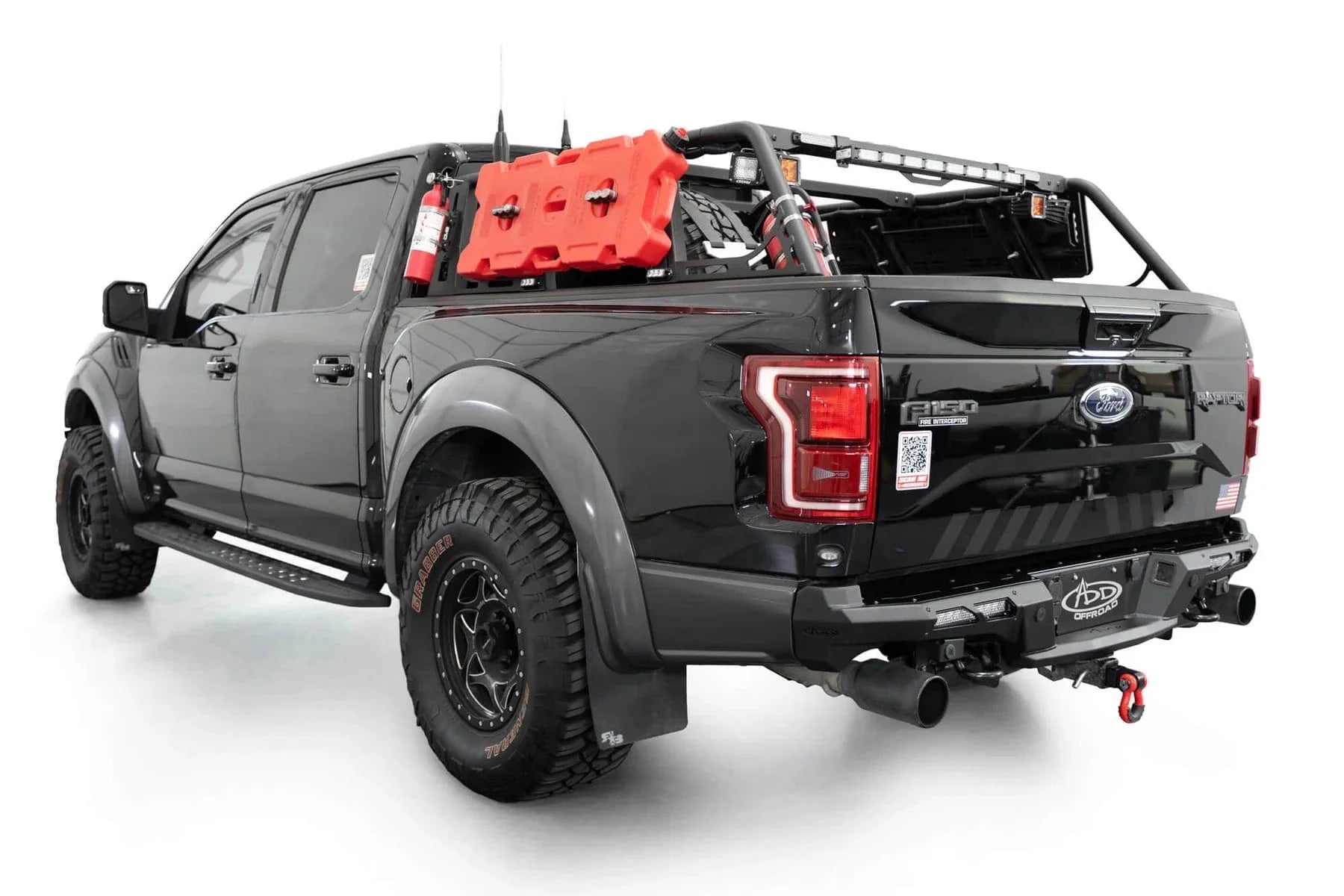 ADD R110191190103 2017 - 2020 Ford F150 Raptor Phantom Rear Bumper - Rugged Truck Gear