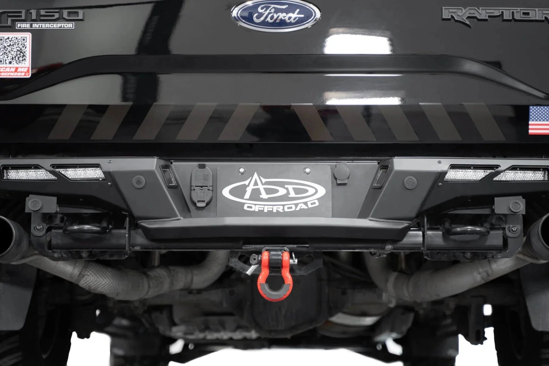 ADD R110191190103 2017 - 2020 Ford F150 Raptor Phantom Rear Bumper - Rugged Truck Gear