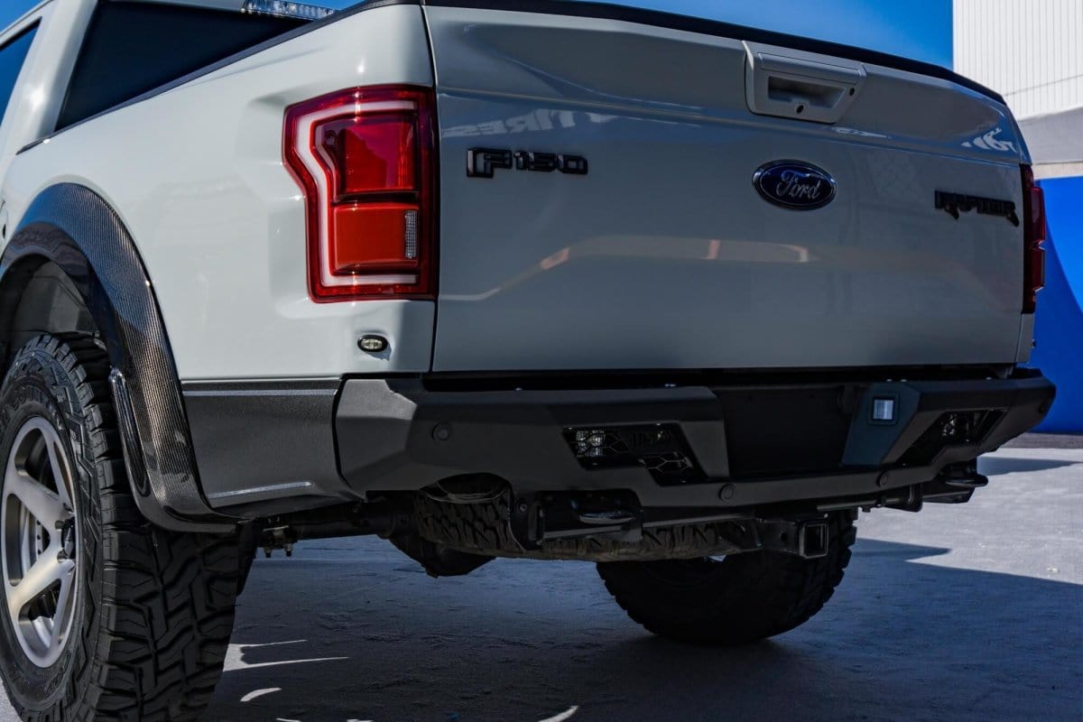 ADD R111231280103 2017 - 2020 Ford F150 Raptor Stealth Fighter Rear Bumper - Rugged Truck Gear
