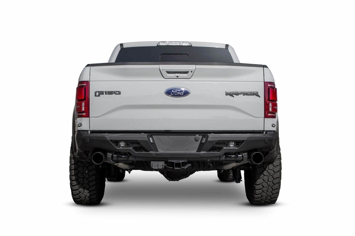 ADD R111231280103 2017 - 2020 Ford F150 Raptor Stealth Fighter Rear Bumper - Rugged Truck Gear