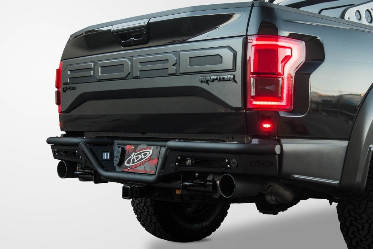 ADD R113401280103 2017 - 2020 Ford F150 Raptor Stealth Rear Bumper - Rugged Truck Gear