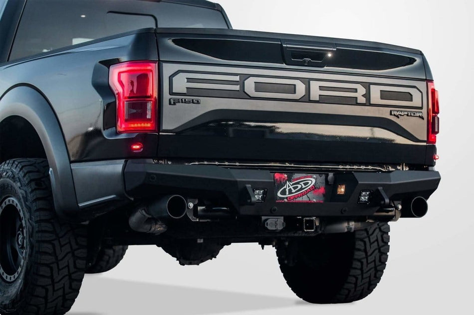 ADD R117321370103 2017 - 2020 Ford F150 Raptor HoneyBadger Rear Bumper - Rugged Truck Gear