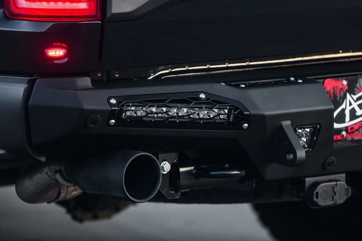 ADD R117321430103 2017 - 2020 Ford F150 Raptor HoneyBadger Rear Bumper (10" Lights) - Rugged Truck Gear