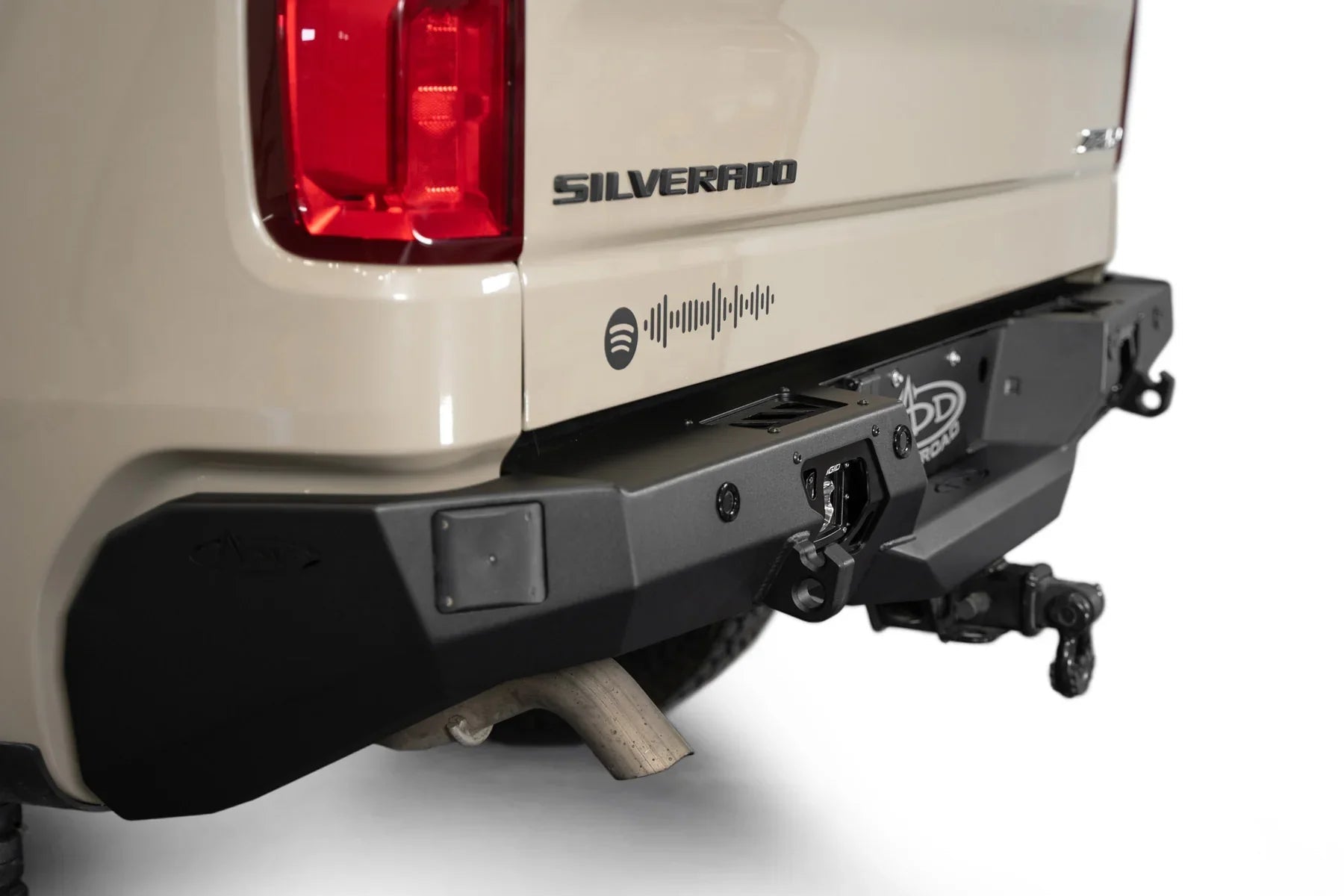 ADD R120081090103 2022 - 2024 Chevy Silverado 1500 Stealth Fighter Rear Bumper - Rugged Truck Gear