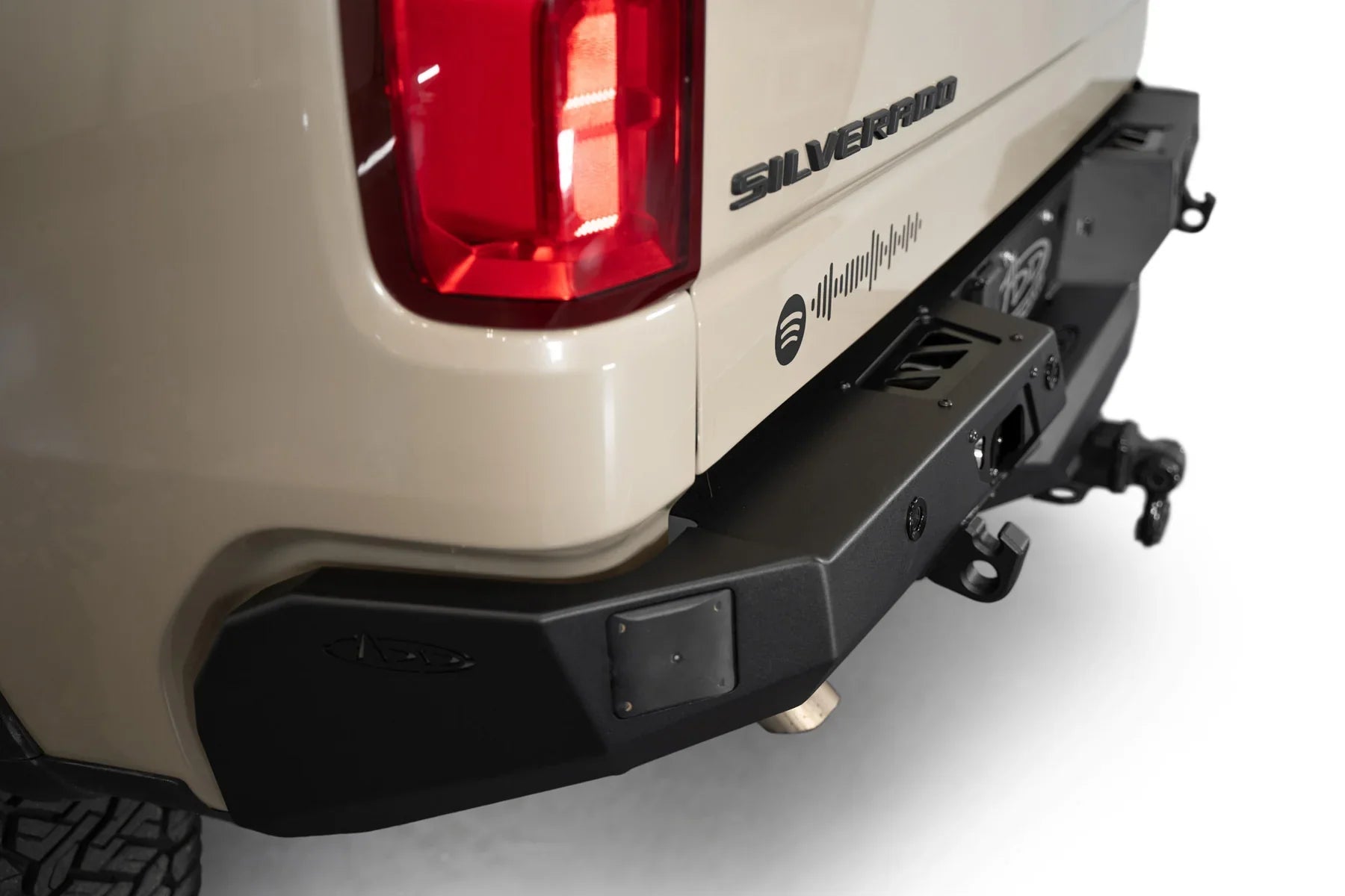 ADD R120081090103 2022 - 2024 Chevy Silverado 1500 Stealth Fighter Rear Bumper - Rugged Truck Gear