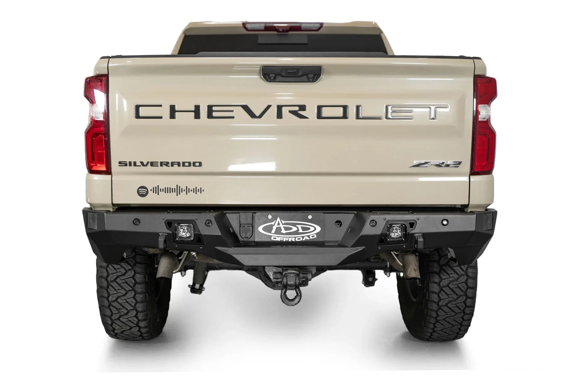 ADD R120081090103 2022 - 2024 Chevy Silverado 1500 Stealth Fighter Rear Bumper - Rugged Truck Gear