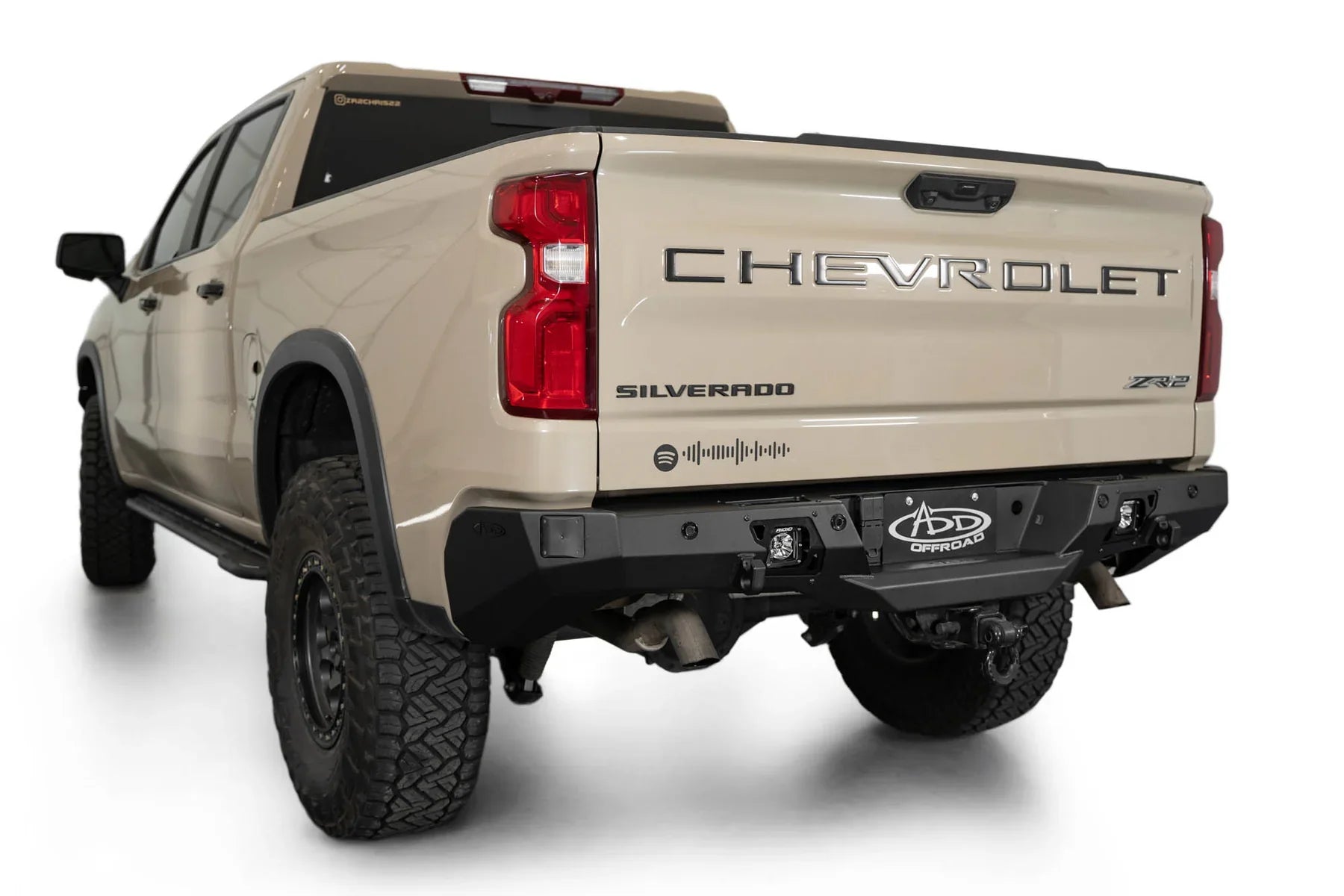 ADD R120081090103 2022 - 2024 GMC Sierra 1500 Stealth Fighter Rear Bumper - Rugged Truck Gear