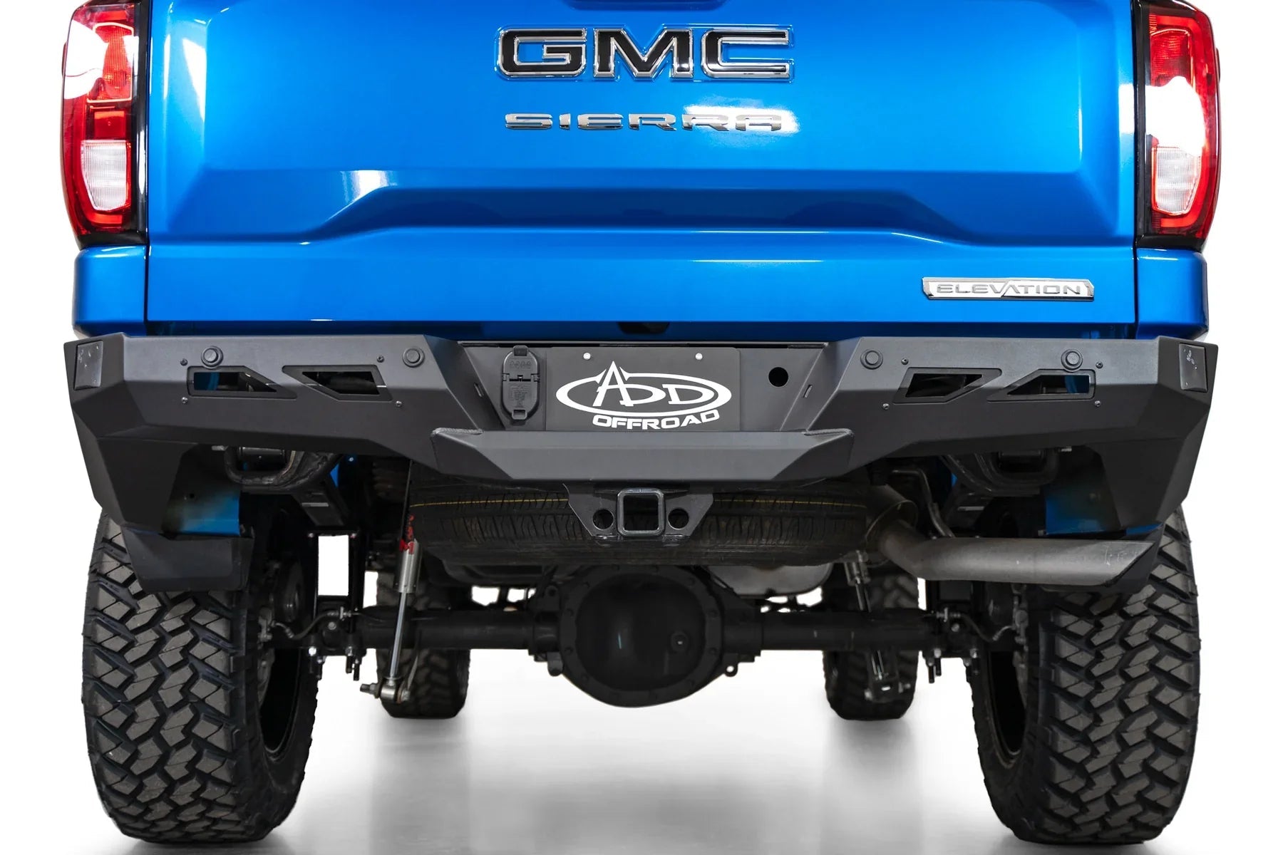 ADD R14020NA0103 2022 - 2024 GMC Sierra 1500 Black Label Rear Bumper - Rugged Truck Gear