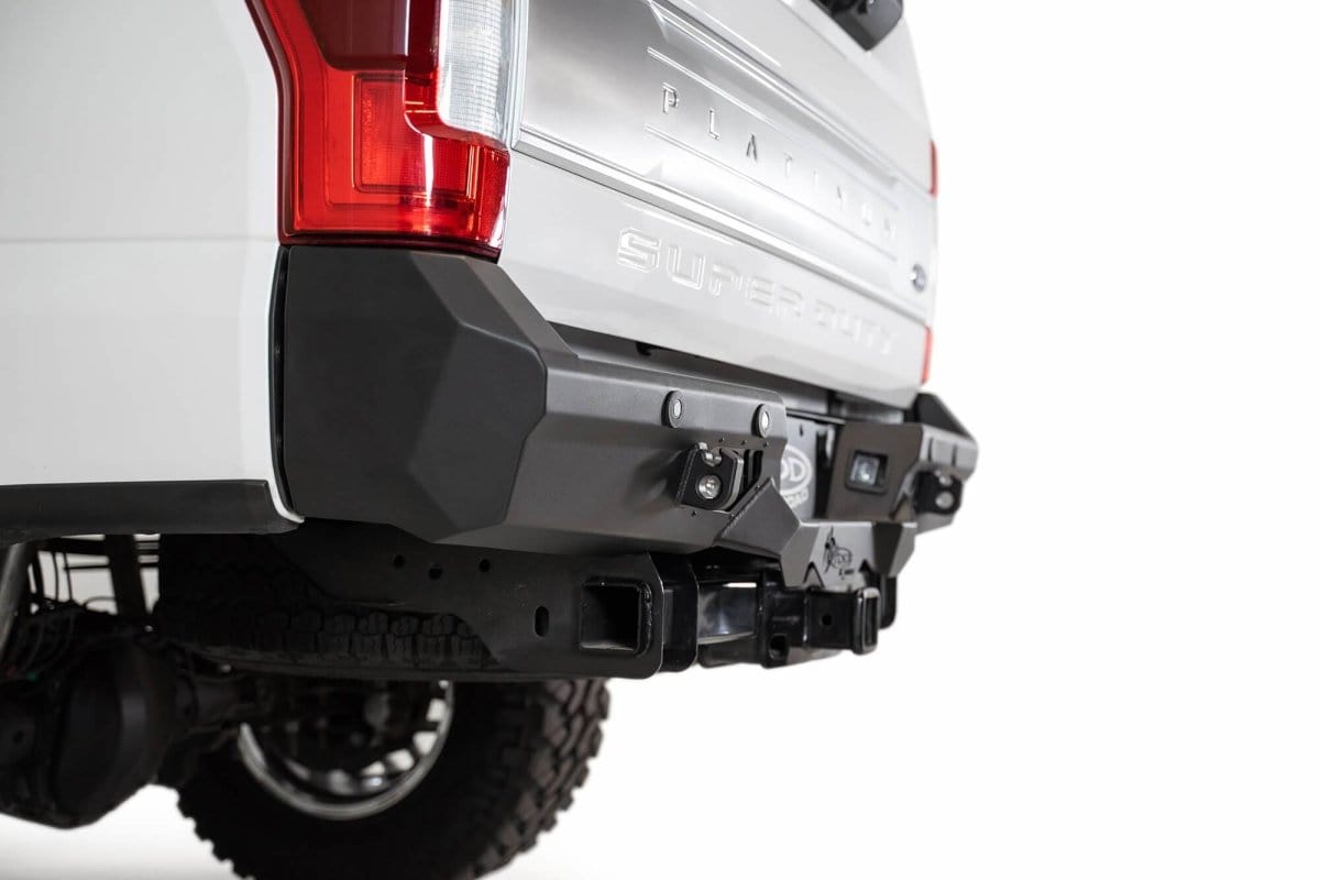 ADD R160051280103 2017-2021 Ford F250/F350 Super Duty Bomber Rear Bumper - BumperStock