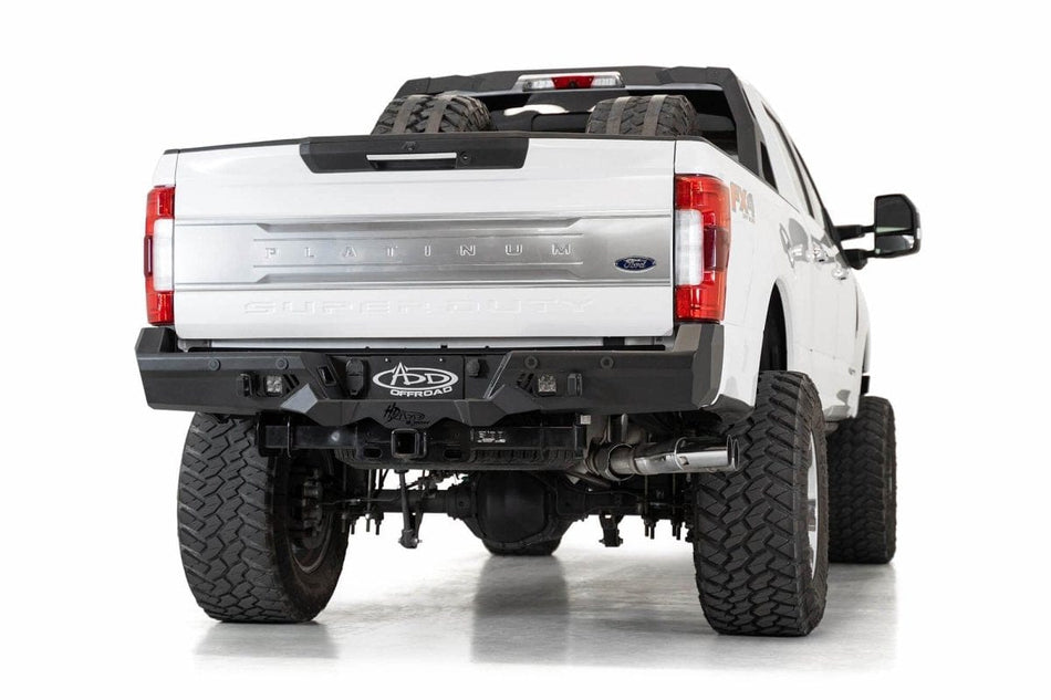 ADD R160051280103 2017 - 2022 Ford F250/F350 Super Duty Bomber Rear Bumper - Rugged Truck Gear