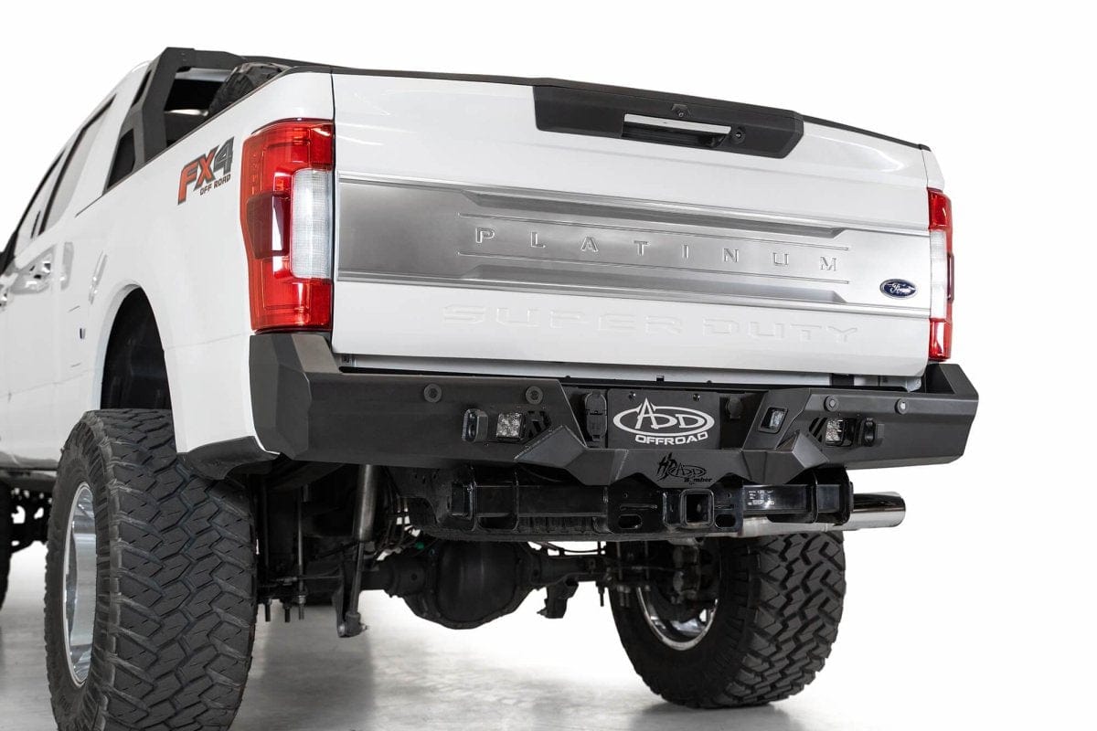 ADD R160051280103 2017 - 2022 Ford F250/F350 Super Duty Bomber Rear Bumper - Rugged Truck Gear