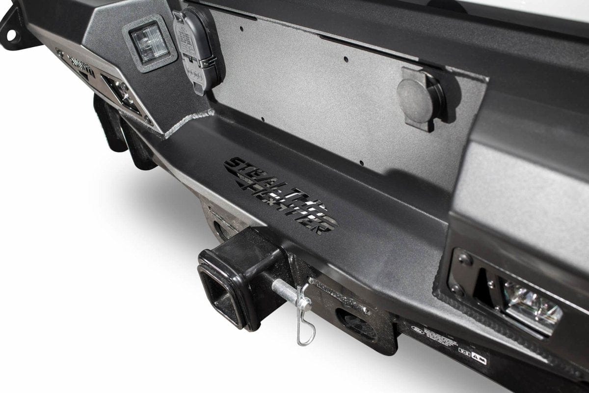 ADD R161231280103 2017-2019 Ford F250/F350 Super Duty Stealth Fighter Rear Bumper with Backup Sensors - BumperStock