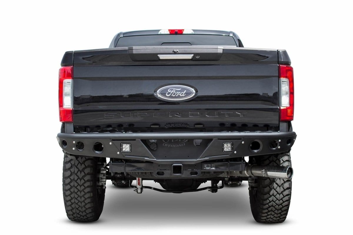 ADD R163281280103 2017 - 2022 Ford F250/F350 Super Duty Stealth Rear Bumper - Rugged Truck Gear