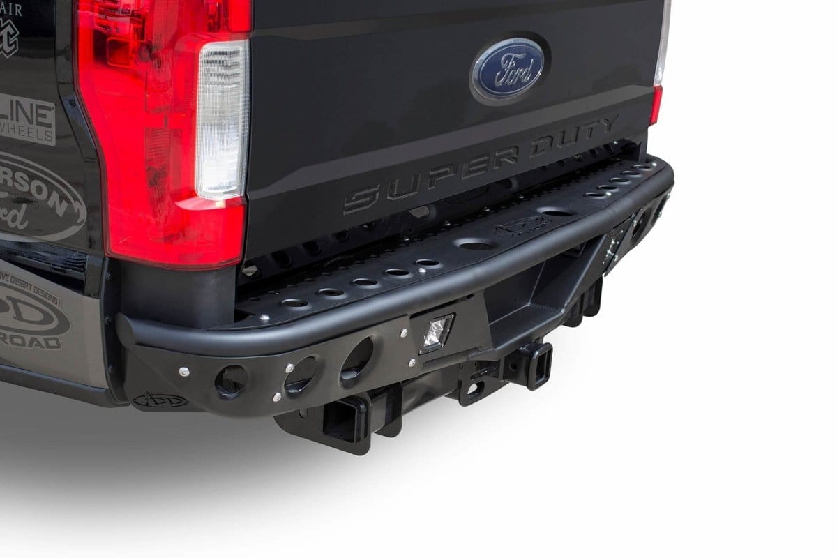 ADD R163281280103 2017 - 2022 Ford F250/F350 Super Duty Stealth Rear Bumper - Rugged Truck Gear