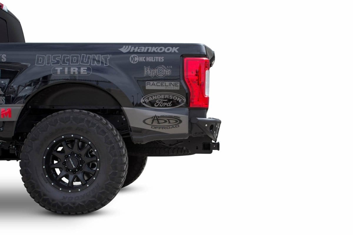 ADD R163281280103 2017 - 2022 Ford F250/F350 Super Duty Stealth Rear Bumper - Rugged Truck Gear