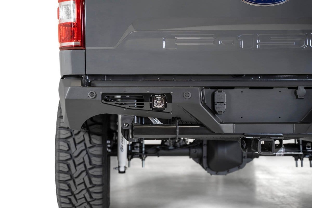 ADD R180011370103 2015 - 2020 Ford F150 Bomber Rear Bumper with Backup Sensors - Rugged Truck Gear