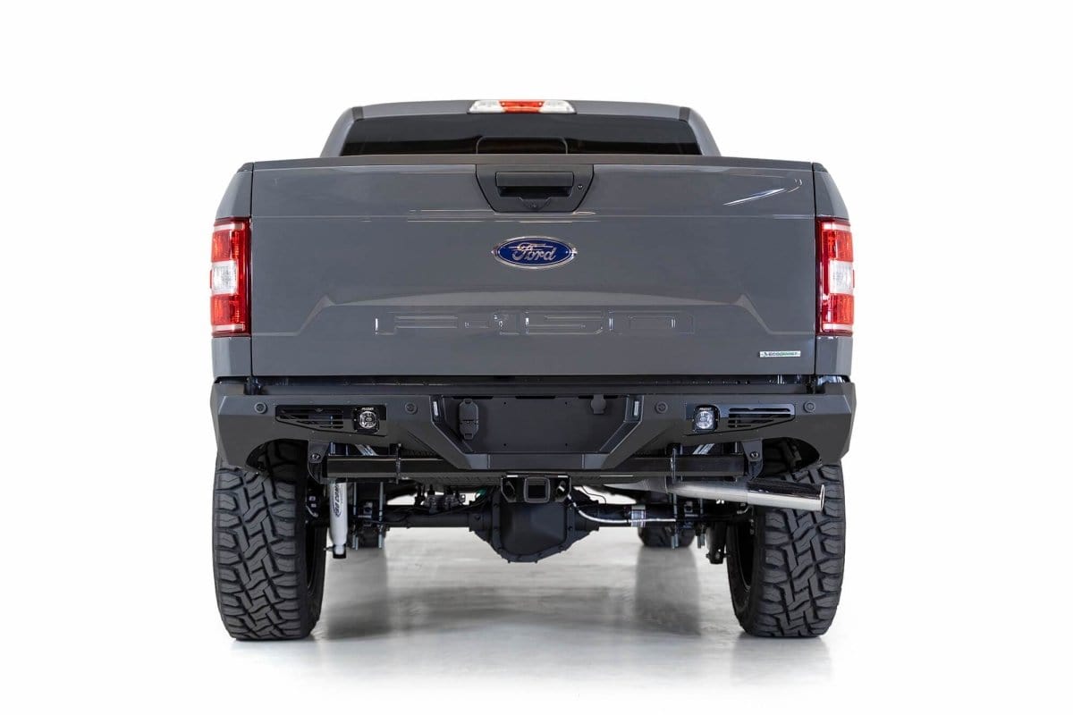 ADD R180011370103 2015-2020 Ford F150 Bomber Rear Bumper with Backup Sensors - BumperStock