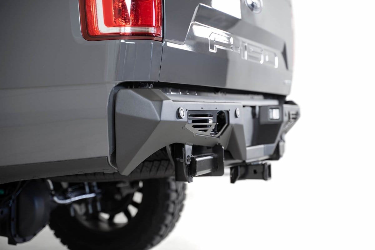 ADD R180011370103 2015 - 2020 Ford F150 Bomber Rear Bumper with Backup Sensors - Rugged Truck Gear