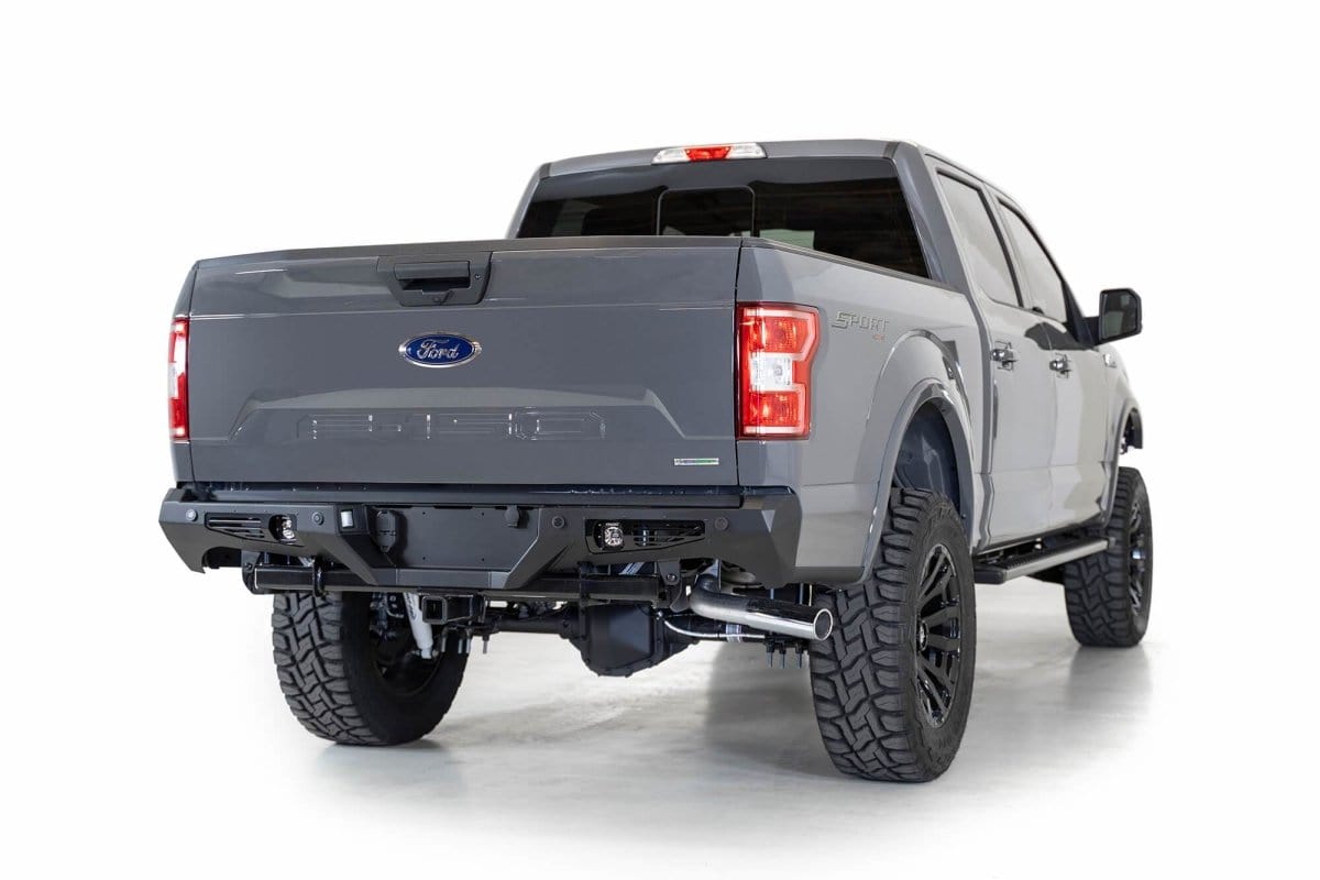 ADD R180011370103 2015 - 2020 Ford F150 Bomber Rear Bumper with Backup Sensors - Rugged Truck Gear