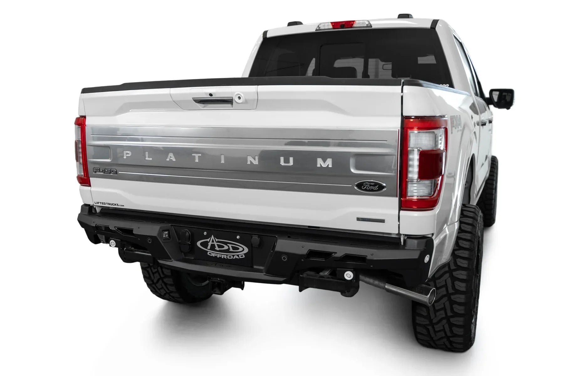 ADD R19020NA0103 2021 - 2023 Ford F150 Black Label Rear Bumper - Rugged Truck Gear