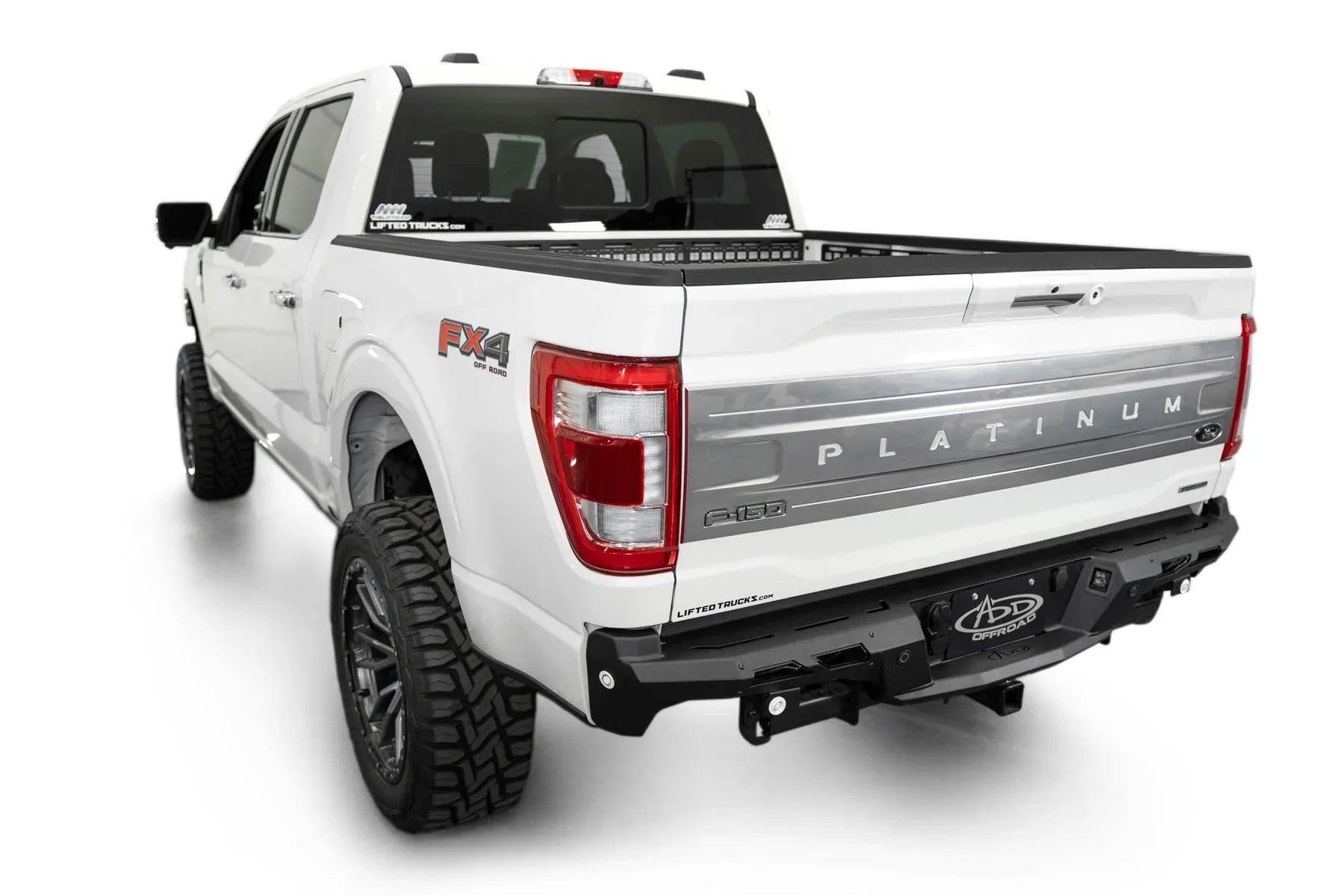 ADD R19020NA0103 2021 - 2023 Ford F150 Black Label Rear Bumper - Rugged Truck Gear