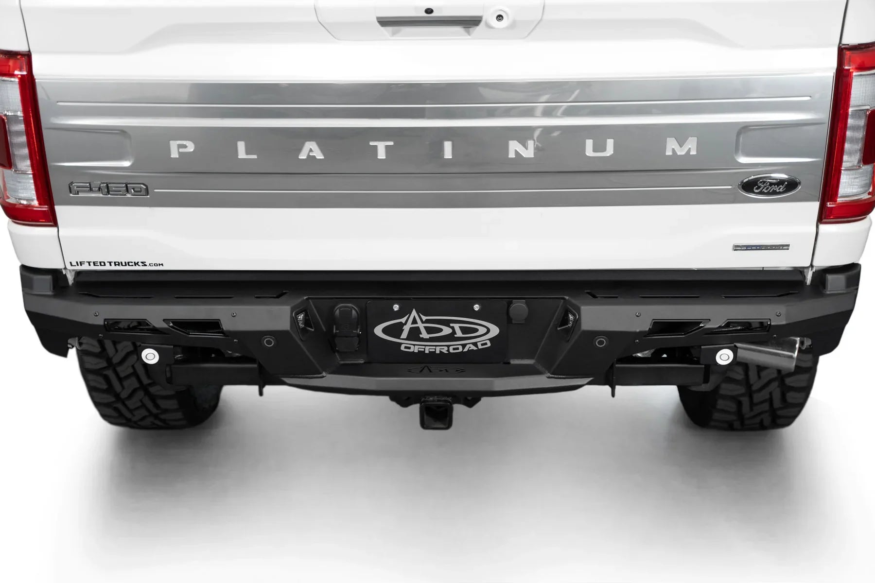 ADD R19020NA0103 2021 - 2023 Ford F150 Black Label Rear Bumper - Rugged Truck Gear
