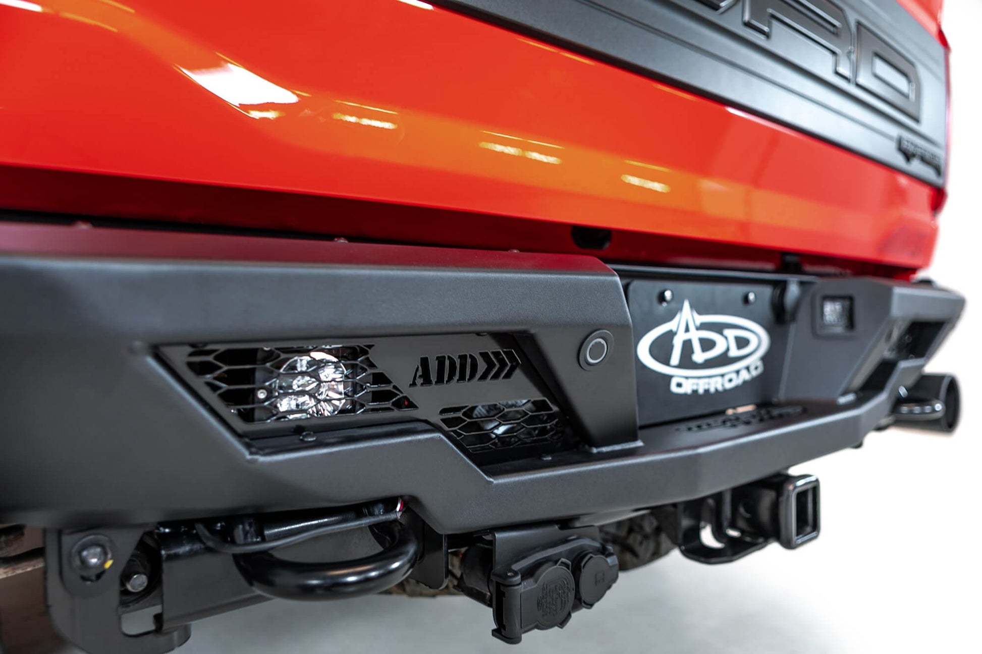 ADD R210081090103 2021 - 2023 Ford Raptor Stealth Fighter Rear Bumper - Rugged Truck Gear