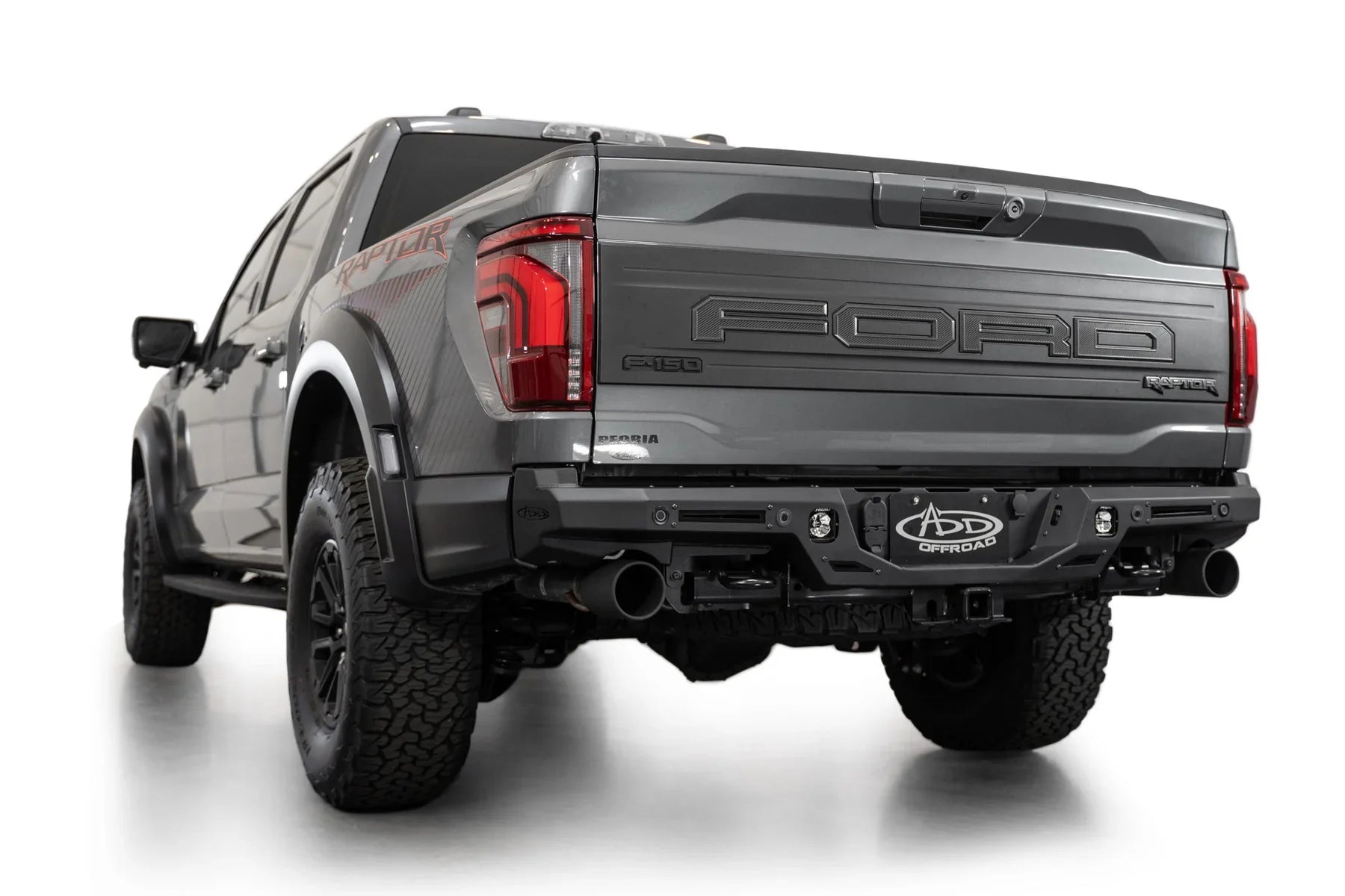ADD R210121090103 2021 - 2024 Ford F150 Raptor Rock Fighter Rear Bumper - Rugged Truck Gear