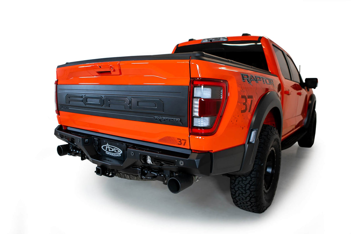 ADD R210141370103 2021 - 2023 Ford Raptor Bomber Rear Bumper - Rugged Truck Gear